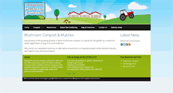 Desktop Screenshot of mushroom-compost.co.uk