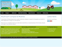 Tablet Screenshot of mushroom-compost.co.uk